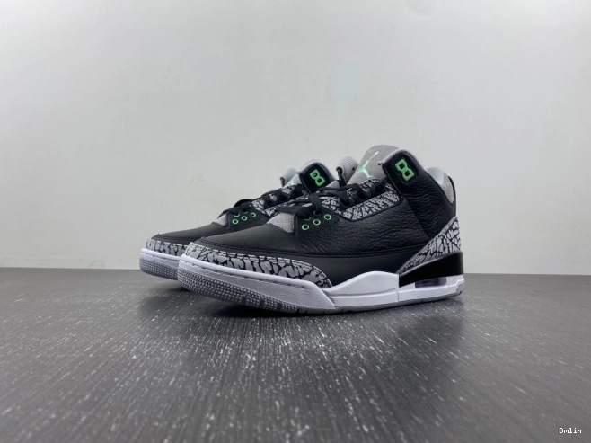 Bmlin Shoes Green 3 Jordan Glow Air CT8532-031 0709